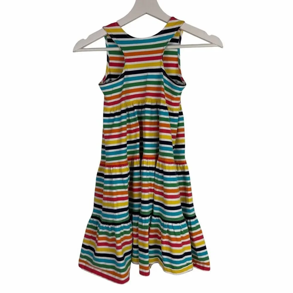 Hanna Andersson size 8 Twirl Power Racer Back Dress